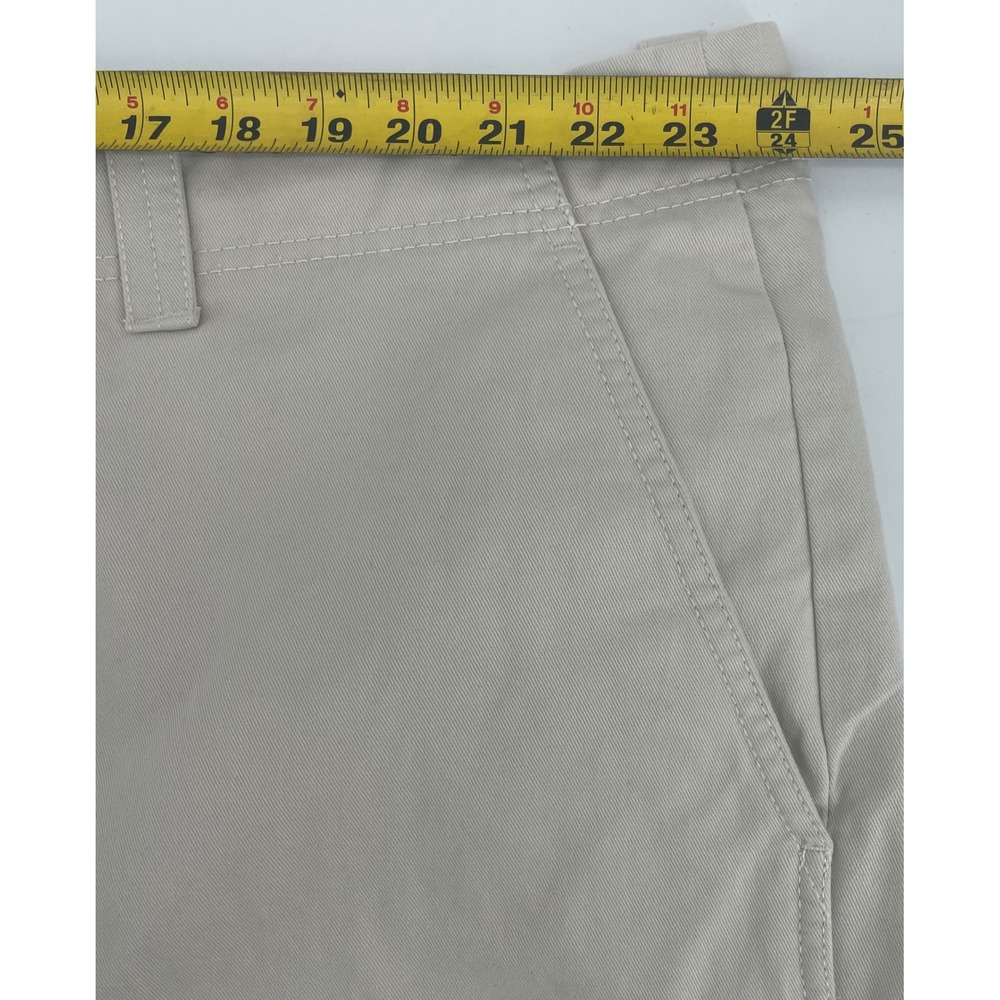 Roundtree & Yorke Cargo Shorts Men 48 Tall Tan Washed Utility Cotton Outdoor New - Picture 6 of 8